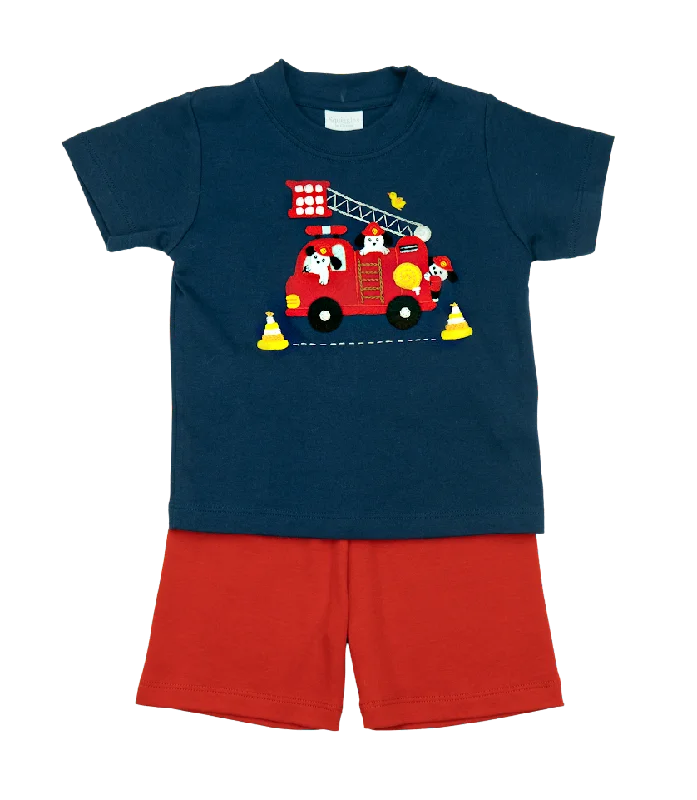 Squiggles Dog Rescue Short Set