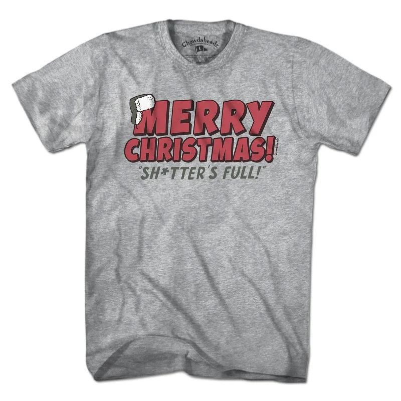 Merry Christmas Sh*tter's Full T-Shirt