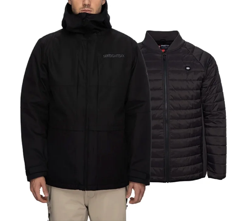 686 Smarty 3-In-1 Form Jacket - Black