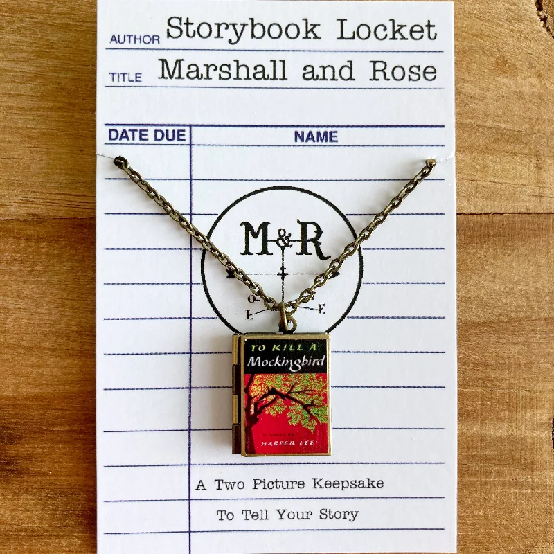 To Kill A Mockingbird Bird Locket