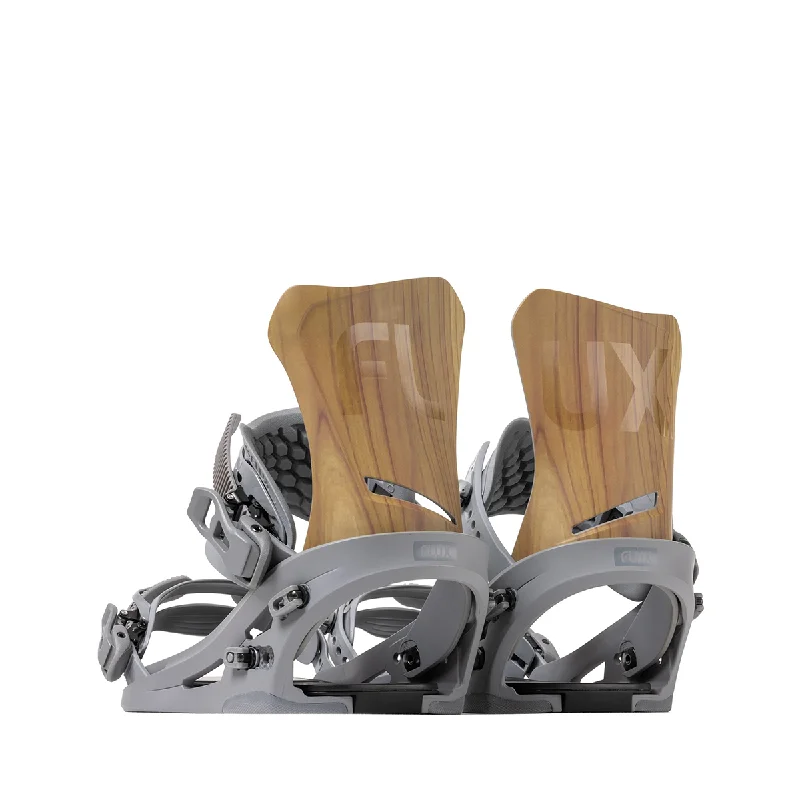 Flux 2024 DS Snowboard Bindings - Wood