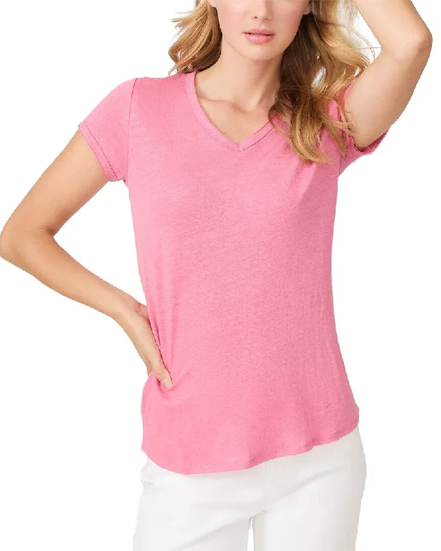 J.Mclaughlin Kacey Linen-Blend Top