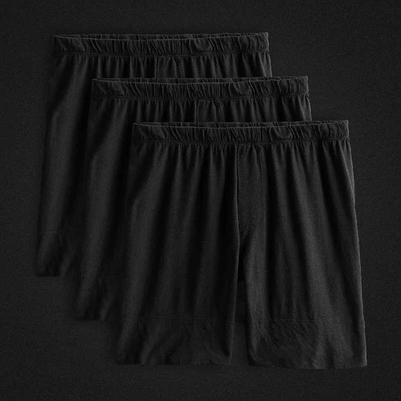 Classic Boxer Short 3 Pack - Black