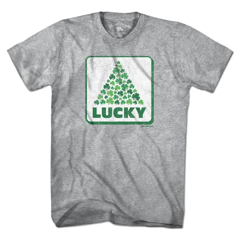 Lucky Shamrock Sign T-Shirt