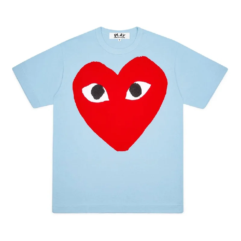 Blue & Red Heart T-Shirt