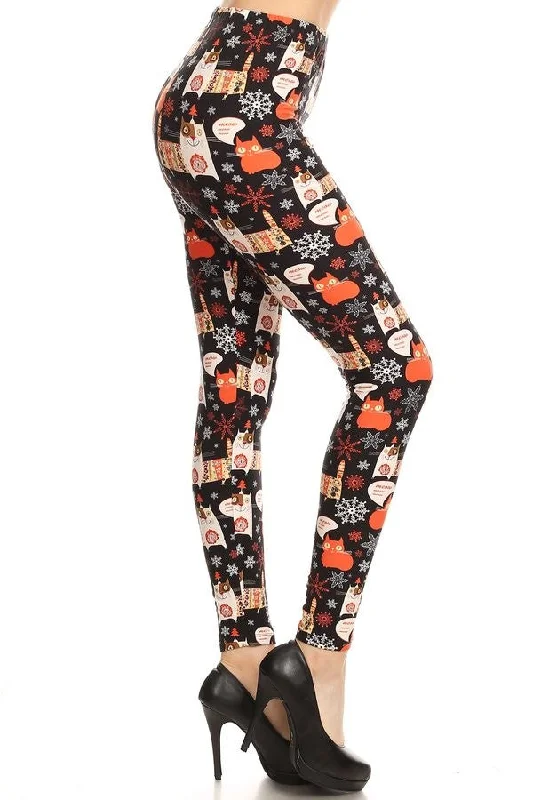 Winter Cat Leggings