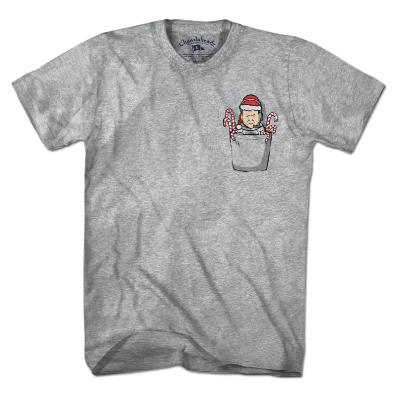 Pocket Belichick Xmas T-Shirt