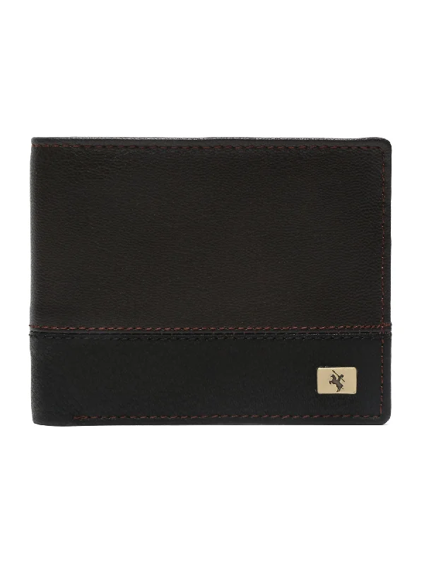 Men Brown Bifold Wallet