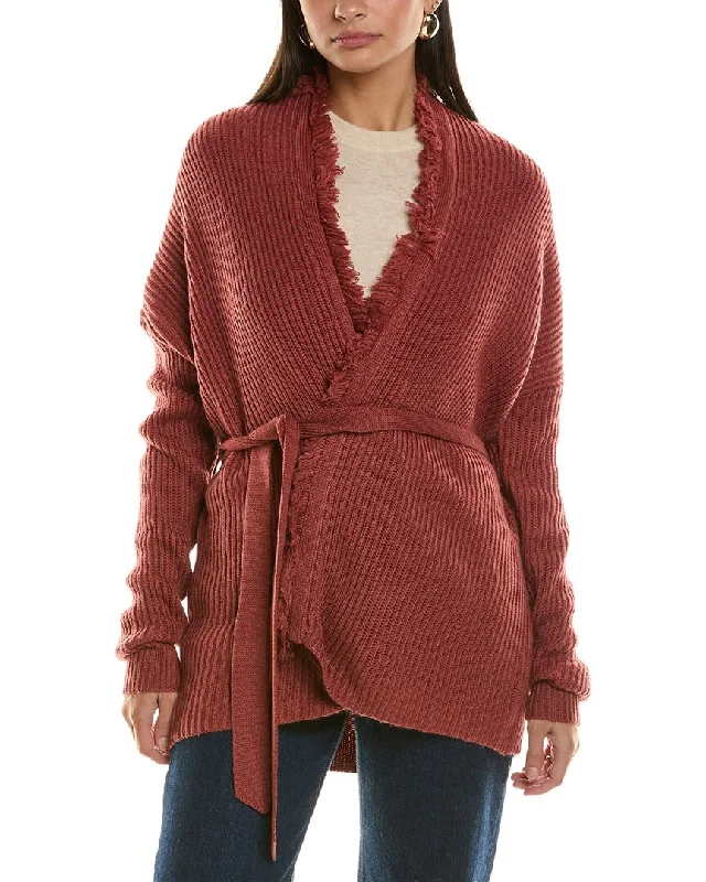 Bishop + Young Gaia Fringe Wool-Blend Cardigan