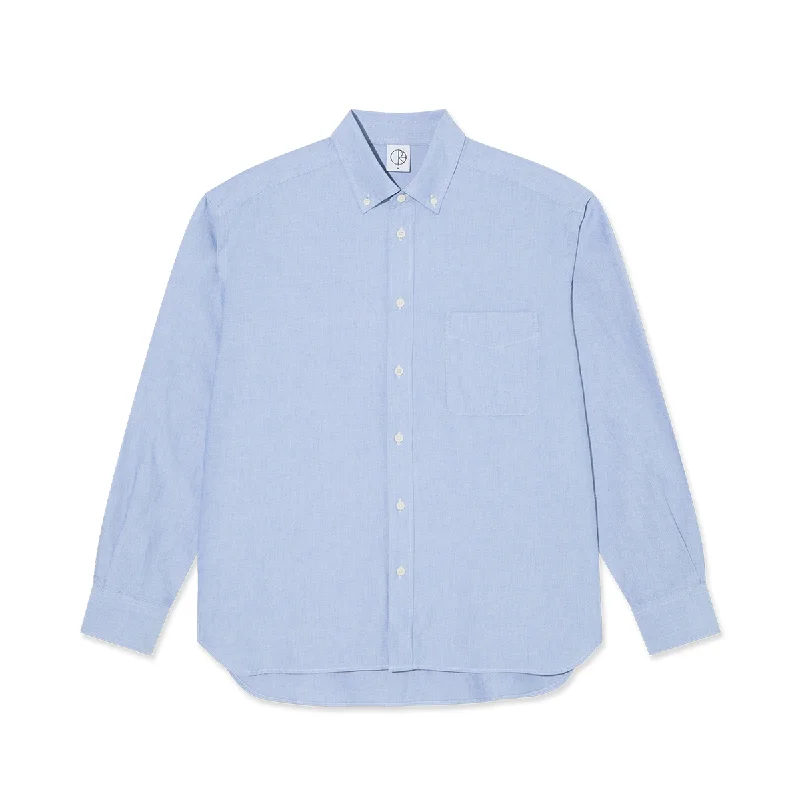 Polar Benjamin LS Shirt - Marine Blue