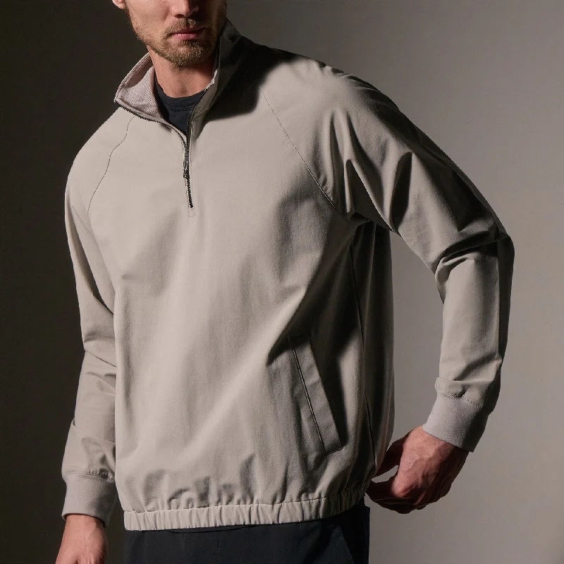 Performance Half Zip Shell - Concrete