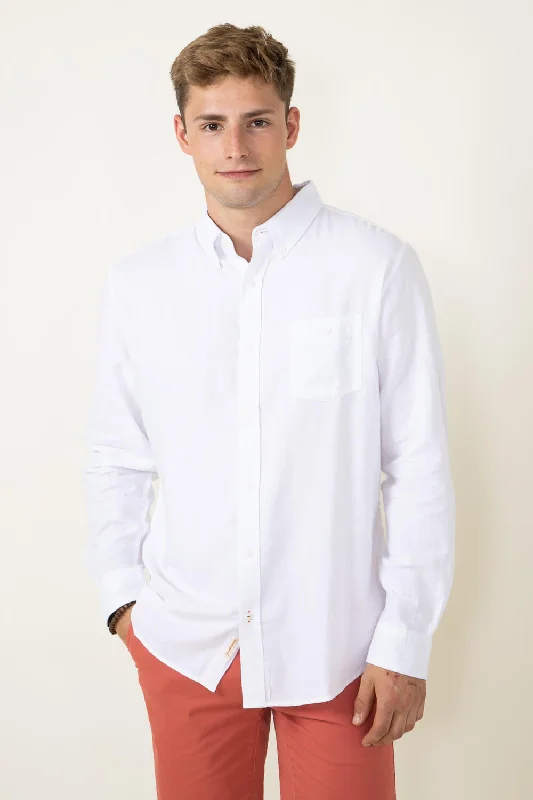 Weatherproof Vintage Country Twill Shirt for Men in White | S2585503GK-WHITE