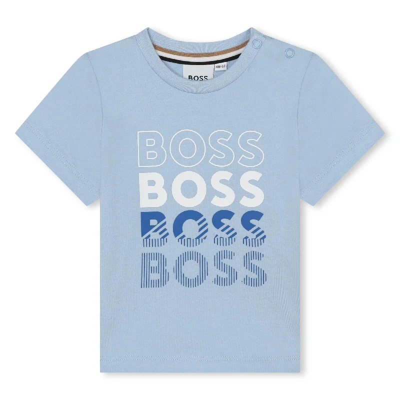 Pale Blue Logo T-Shirt