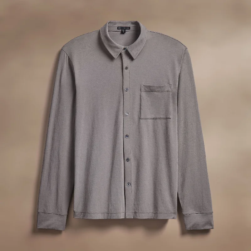 Clean Finish Jersey Shirt - Wolf