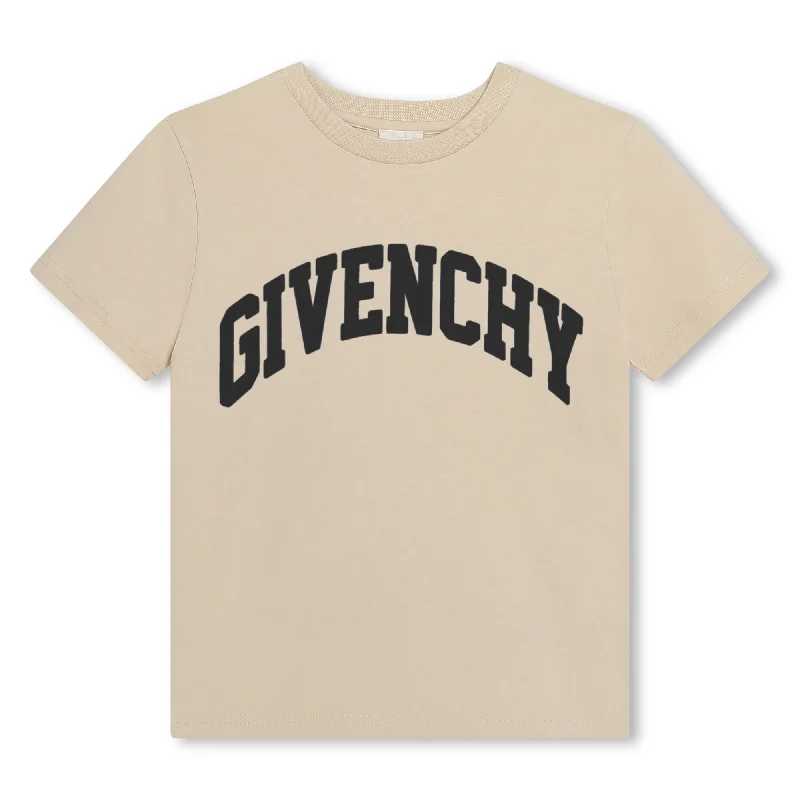 Beige Logo T-Shirt