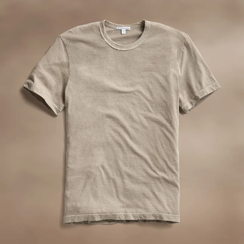 Short Sleeve Crew Neck - Overcast Pigment