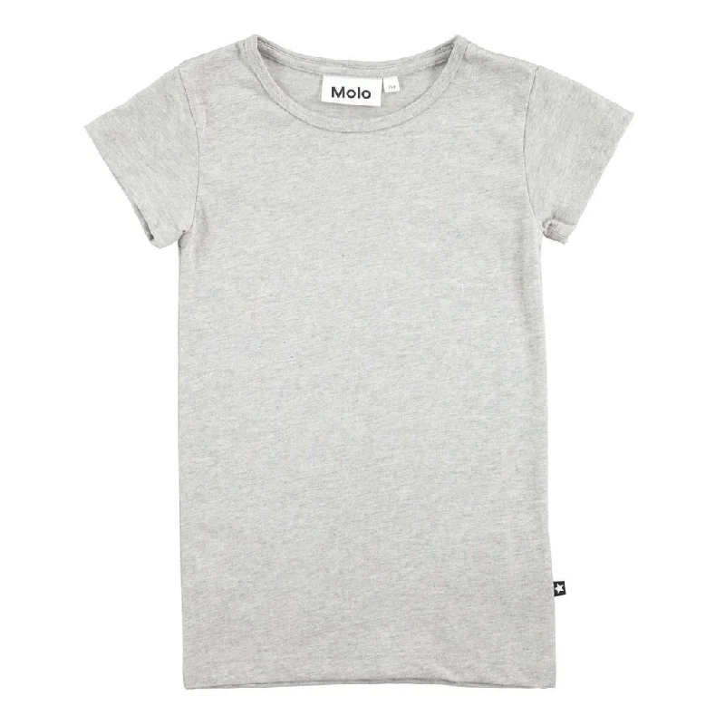 Rasmine Grey Melange T-Shirts