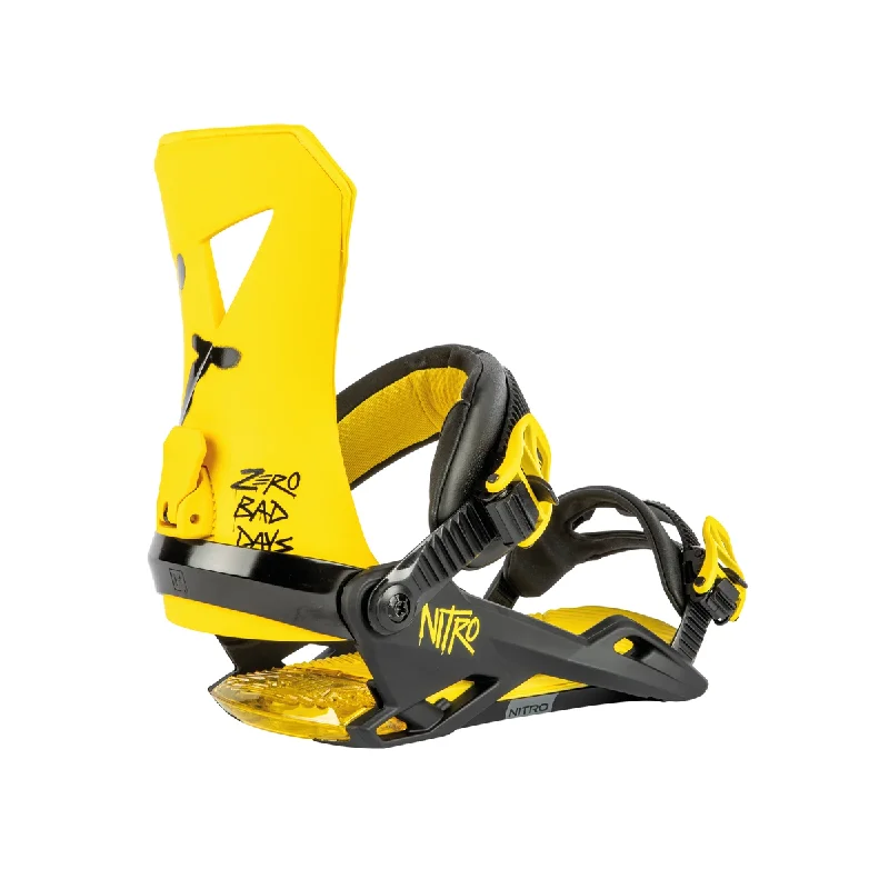 Nitro 2024 Zero Snowboard Bindings - Zero Bad Days