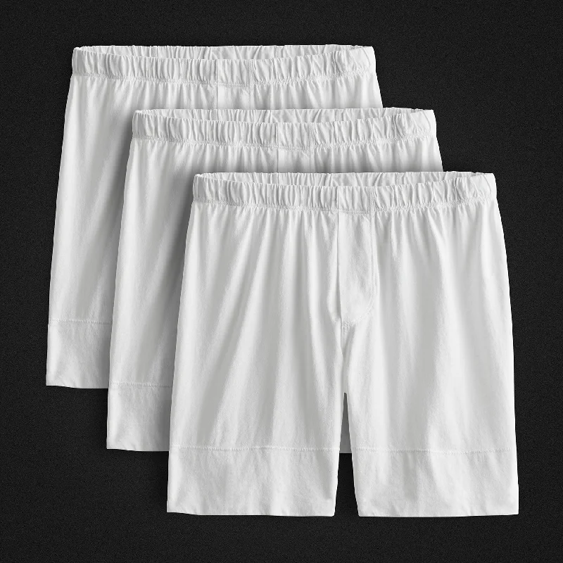 Classic Boxer Short 3 Pack - White