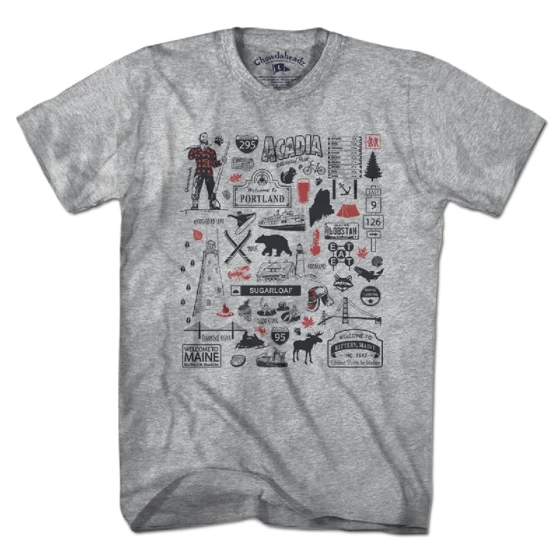 Maine Tourist Attraction T-Shirt