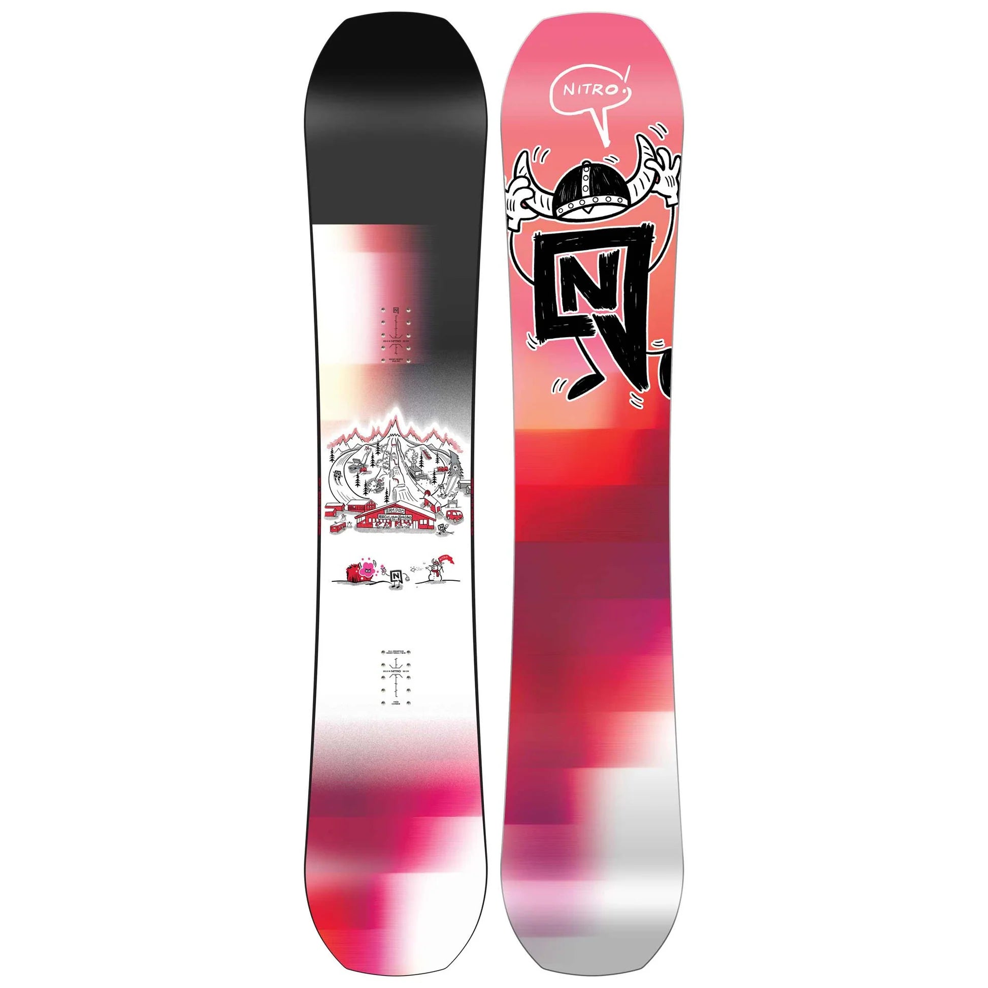 Nitro 2025 Marcus Kleveland Team Pro Snowboard - 155