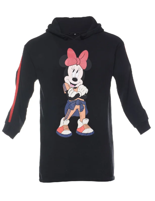 Black Disney Cartoon Sweatshirt - S