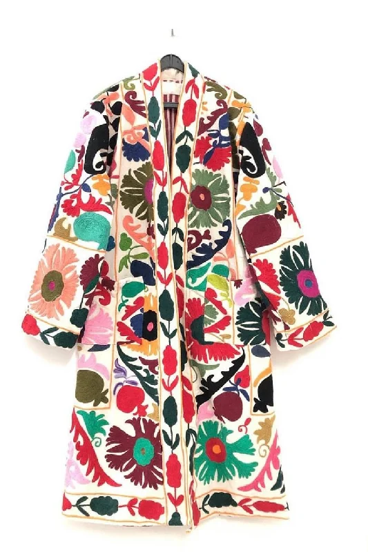 EMBROIDERED COAT EWITA