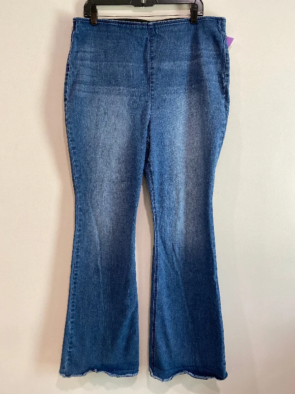 Blue Denim Jeans Jeggings Knox Rose, Size Xxl