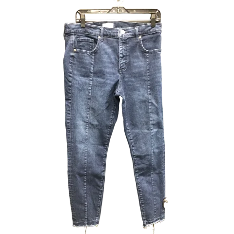 Blue Denim Jeans Skinny Loft, Size 12