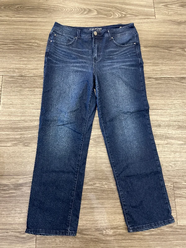 Blue Jeans Straight Maurices, Size 14