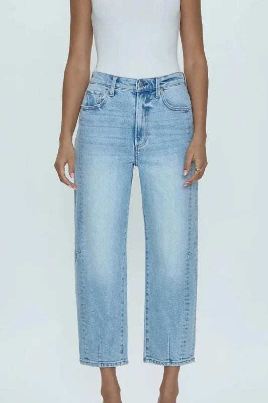 Pistola: Eli High Rise Arched Leg Jean in Sun-Kissed