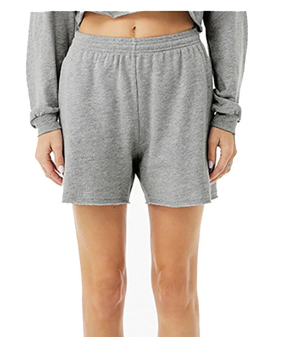 3787 - Bella + Canvas Ladies Cutoff Sweatshorts