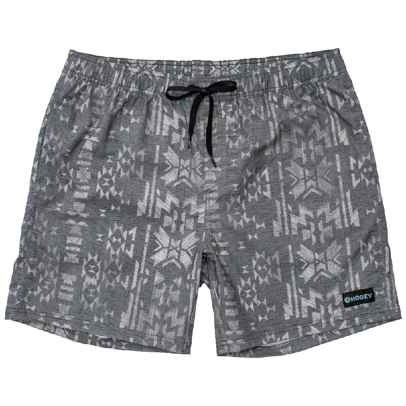 "Bigwake" Grey/Aztec Board Short