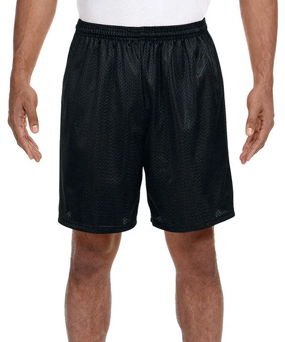 N5293 - A4 Adult Seven Inch Inseam Mesh Shorts