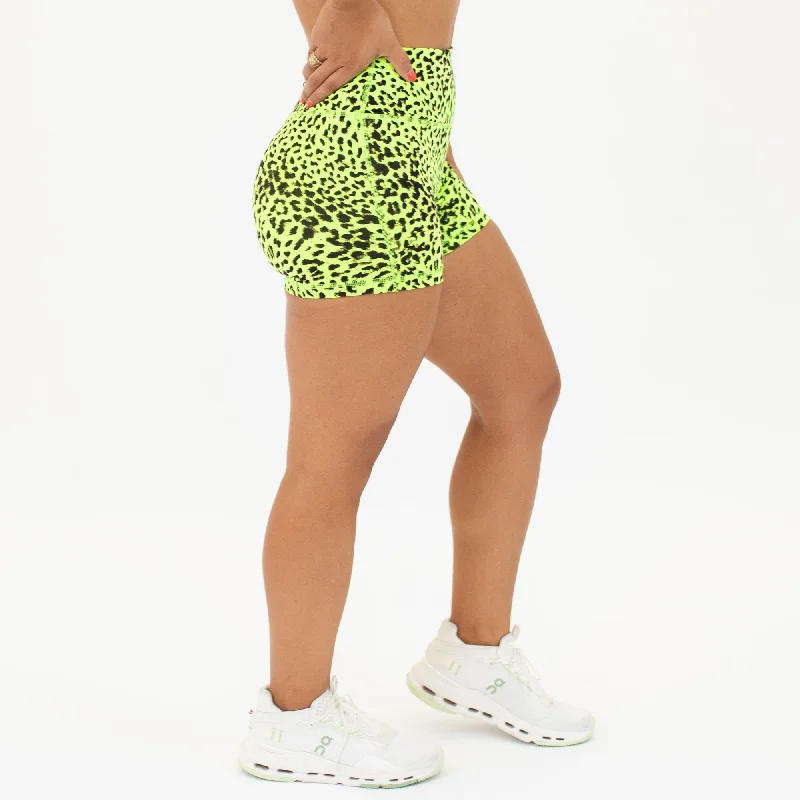 Neon Green Leopard