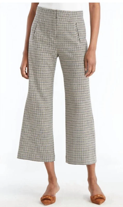 Dova Pant In Houndstooth