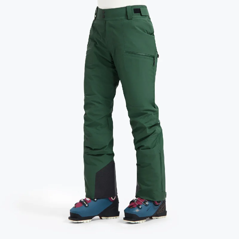 All Weather Shell Pants Dark Green | Women