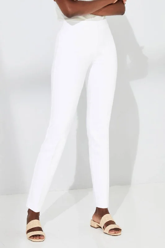 Springfield Pull On Pant In White