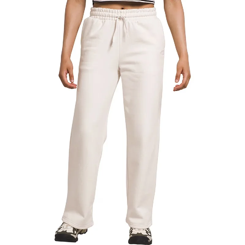 The North Face Felted NF0A81UFN3N Jogger Pants Women's White Wide Leg CLO683