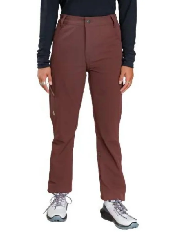 Women's Go There Pant In Mountain Mulberry